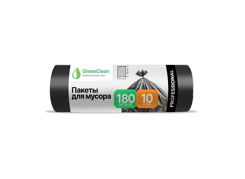����� �/������ 180�/10�� MIRPACK "GreenClean"PROFESSIONAL" ��� 30���,������ (18���/��)
