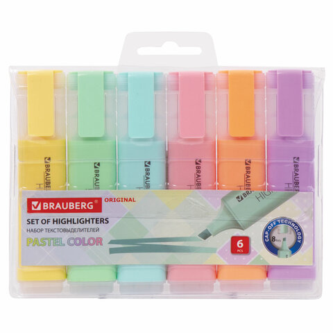 ����� ������������� 06�� BRAUBERG "ORIGINAL PASTEL" �������. ����� 1-5 ��,