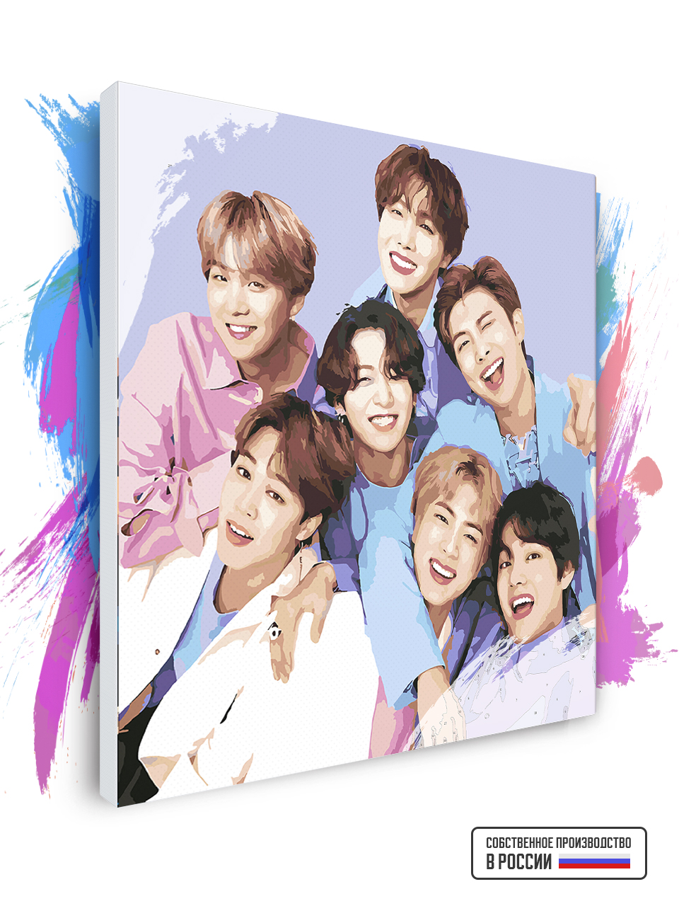 ������� �� ������� �� ������ 40*40�� Krasivokrasim "BTS "